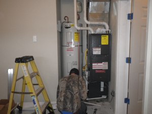 Hot Water Heater Installed